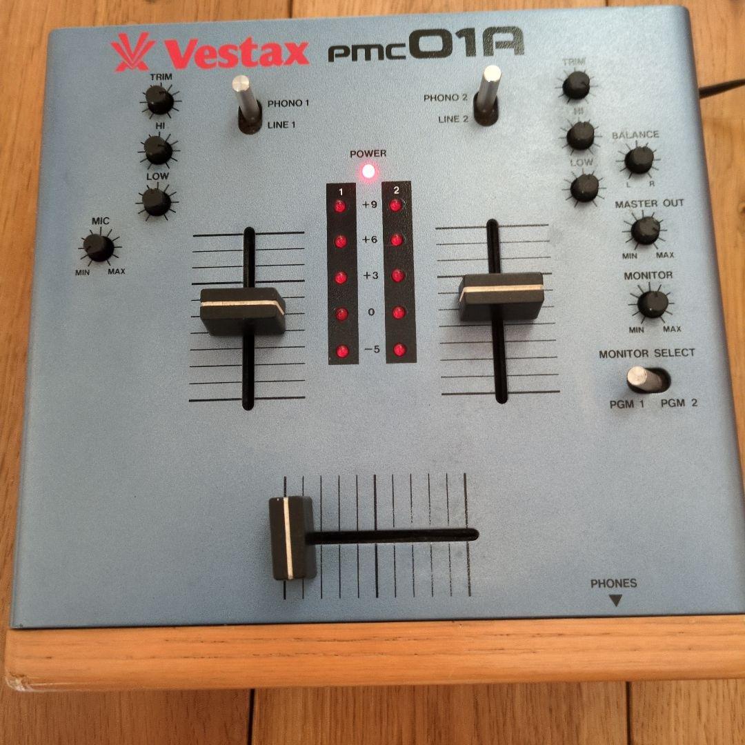 値下げしました！Vestax PMC-01A DJミキサー