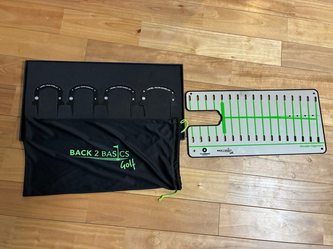 ほぼ未使用　BACK2BASICSGOLF パター練習器具