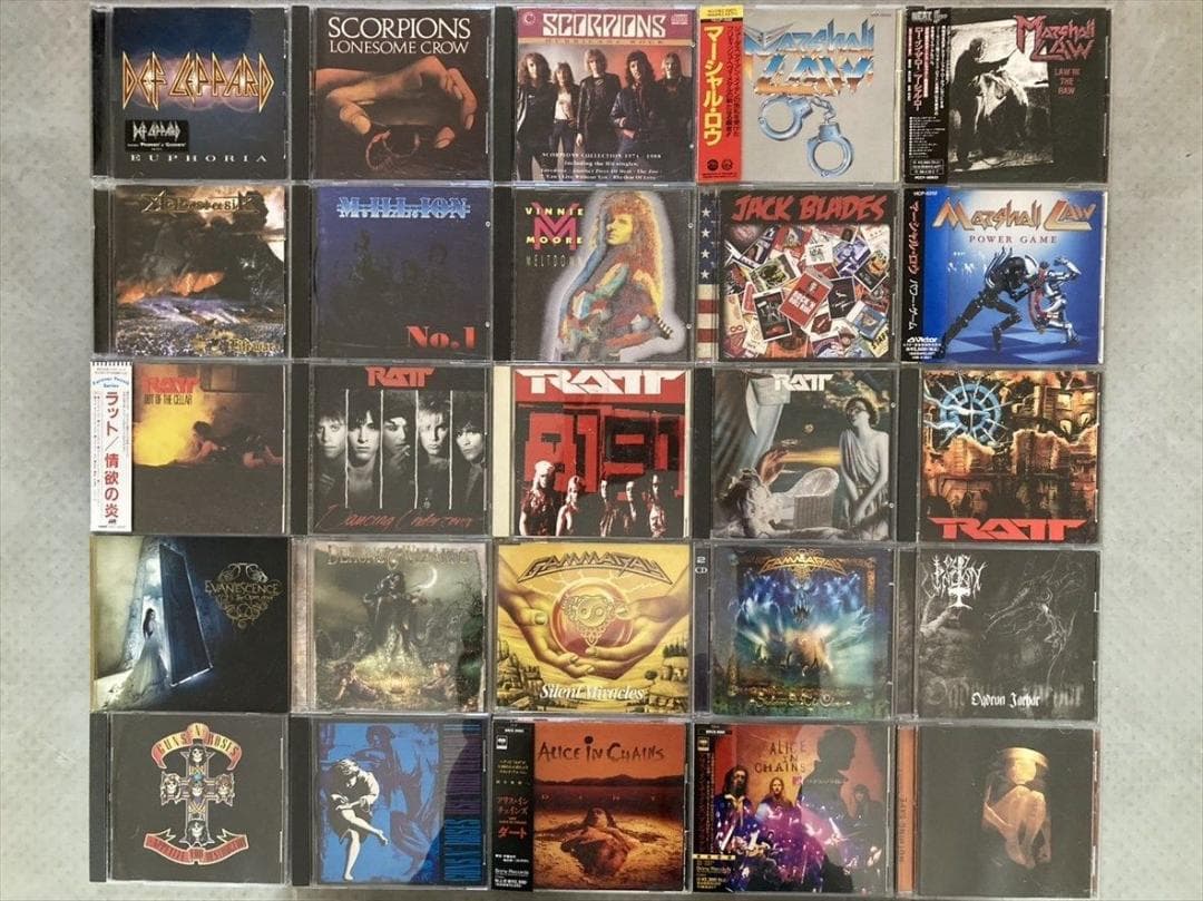 メタル・ハードロック CD まとめて約100枚セット [FH032]