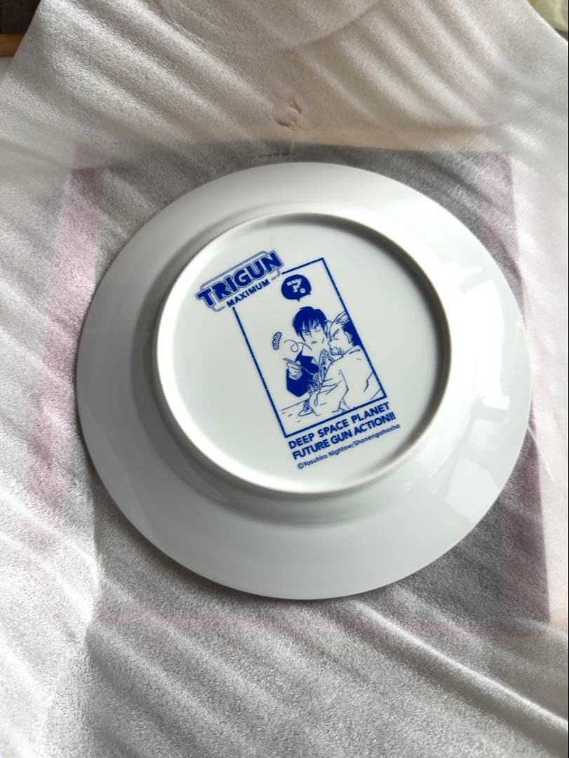 トライガンマキシマム　パスタ皿　TRIGUN ヴァッシュ　ウルフウッド　　希少