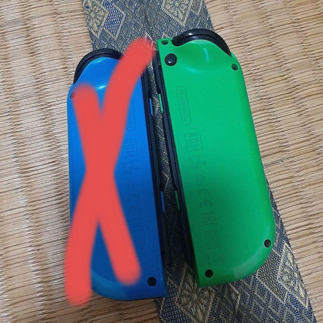 任天堂スイッチ＆コントローラー緑色のみ(ジャンク)