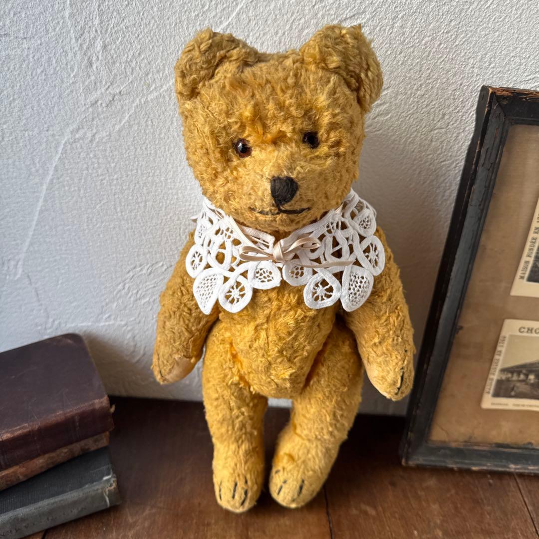 イギリスアンティークベア　テディベア　イギリスヴィンテージベア