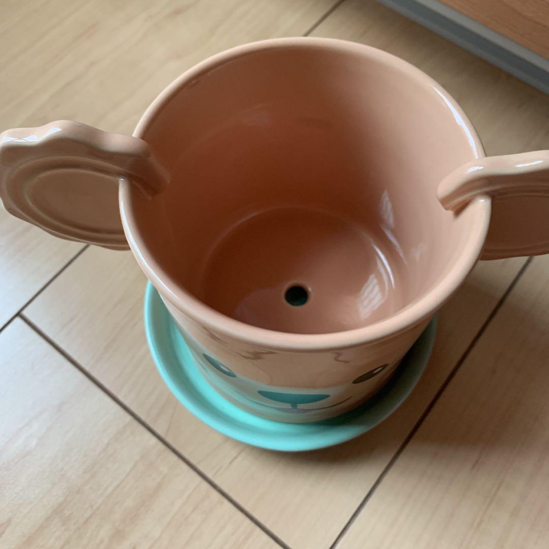 ダッフィー　シェリーメイ　植木鉢　セット