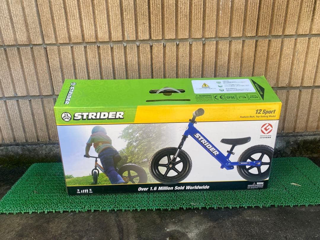 ストライダー STRIDER バランスバイク 12インチ 青