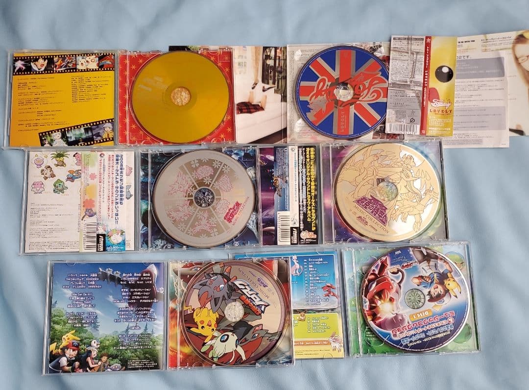 z*Z様 全て動作確認済み映画&ゲームポケモン サントラCD15枚セット