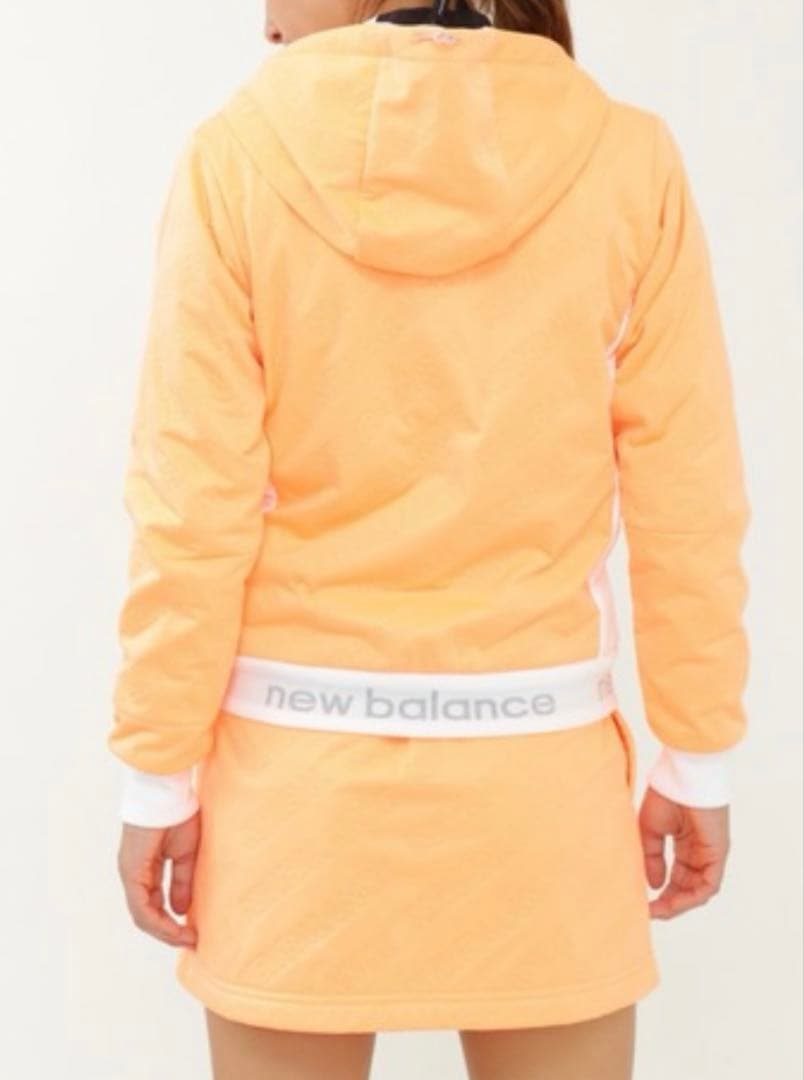 ニューバランスゴルフ 防風保温ストレッチ キルトフルジップフーディー＆スカートM