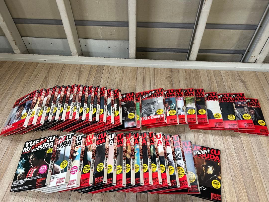 ⑥ 松田優作DVDマガジン DVDセット