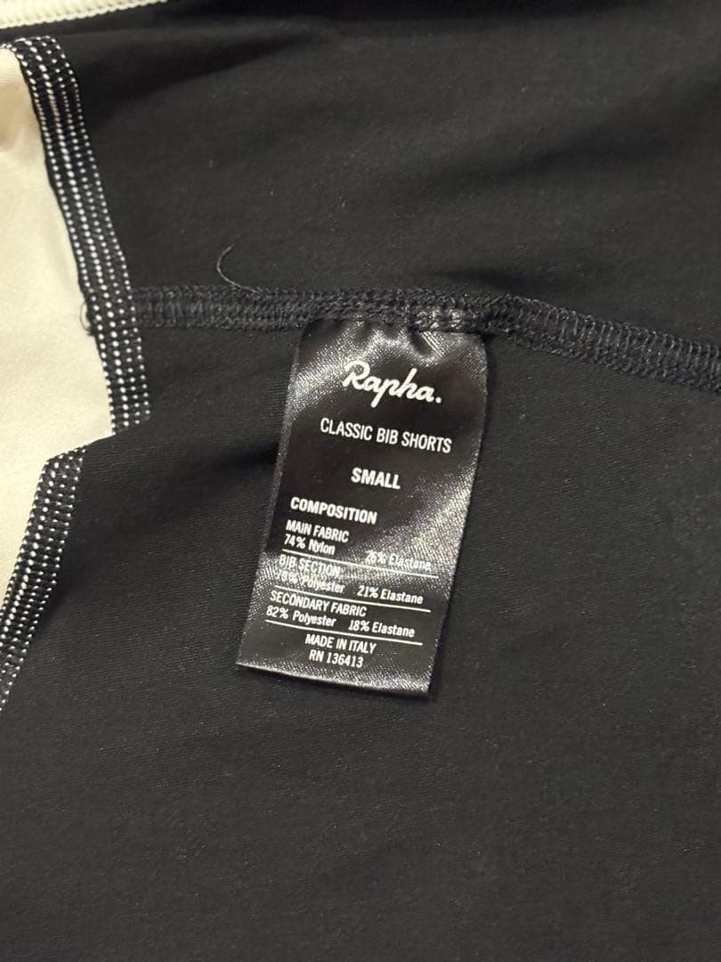 Rapha クラシックビブショーツ　ビブショーツ　S ラファ　イタリア製