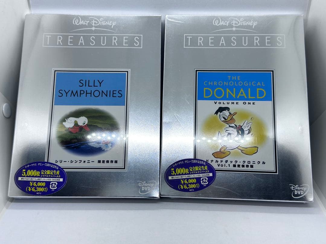 《新品》特別限定生産 ディズニー トレジャーズ　７枚セット　Disney DVD