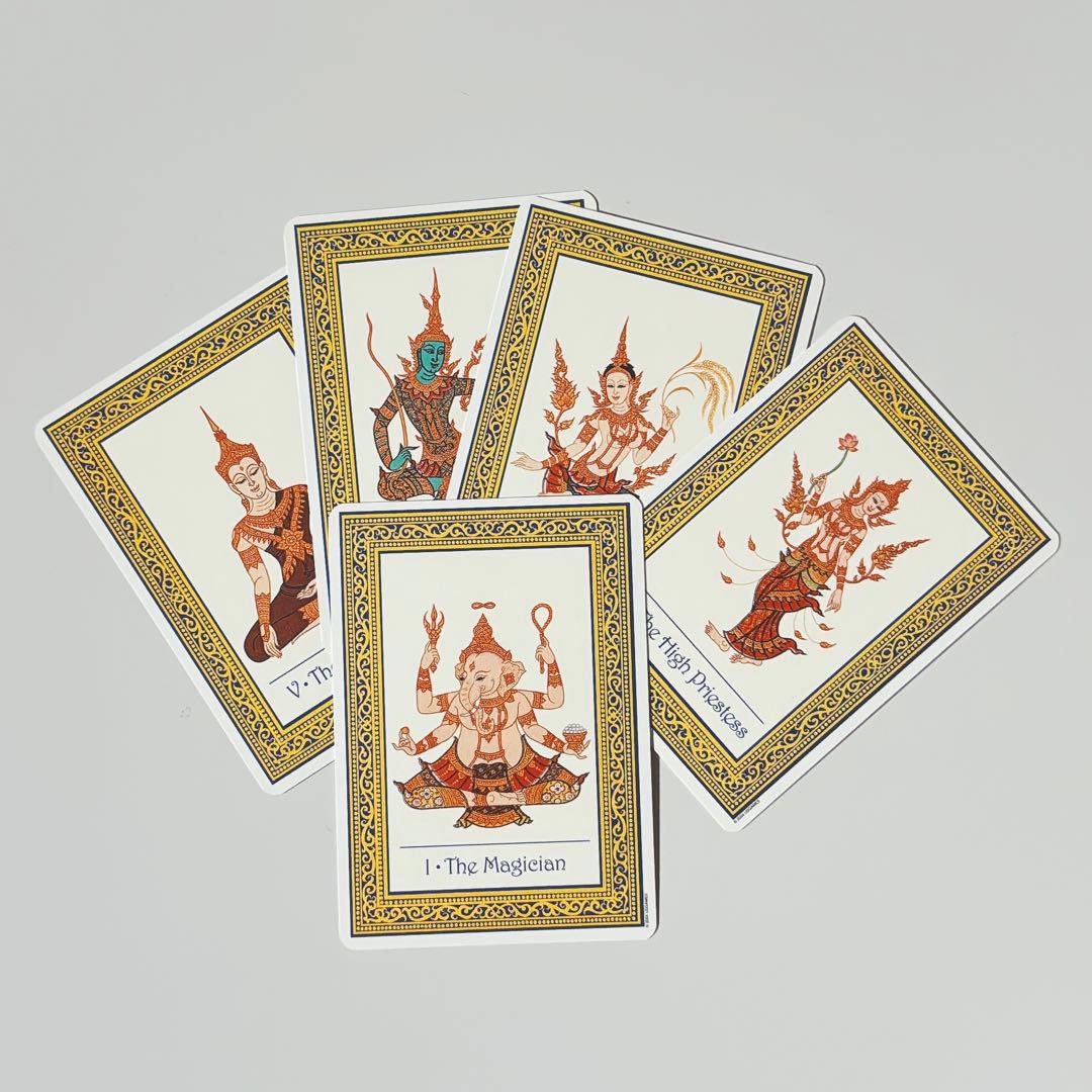 【絶版・希少】 Thai Tarot U.S. Games 美品