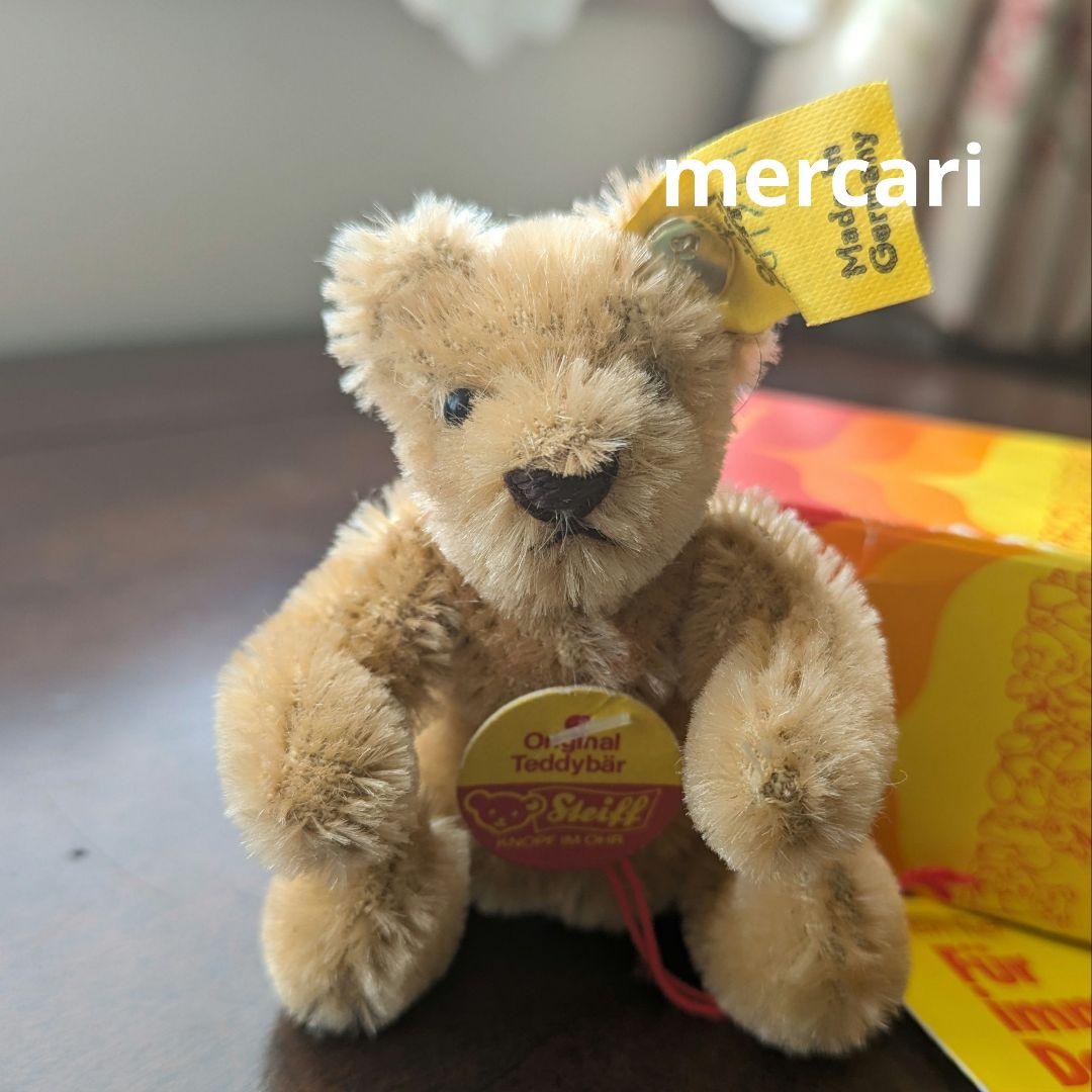 ヴィンテージ シュタイフ テディベア 箱付き ミニチュアベア