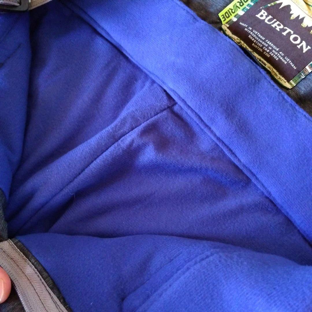 BURTON スノーボードパンツ グレー サスペンダー着脱式　日XS-S