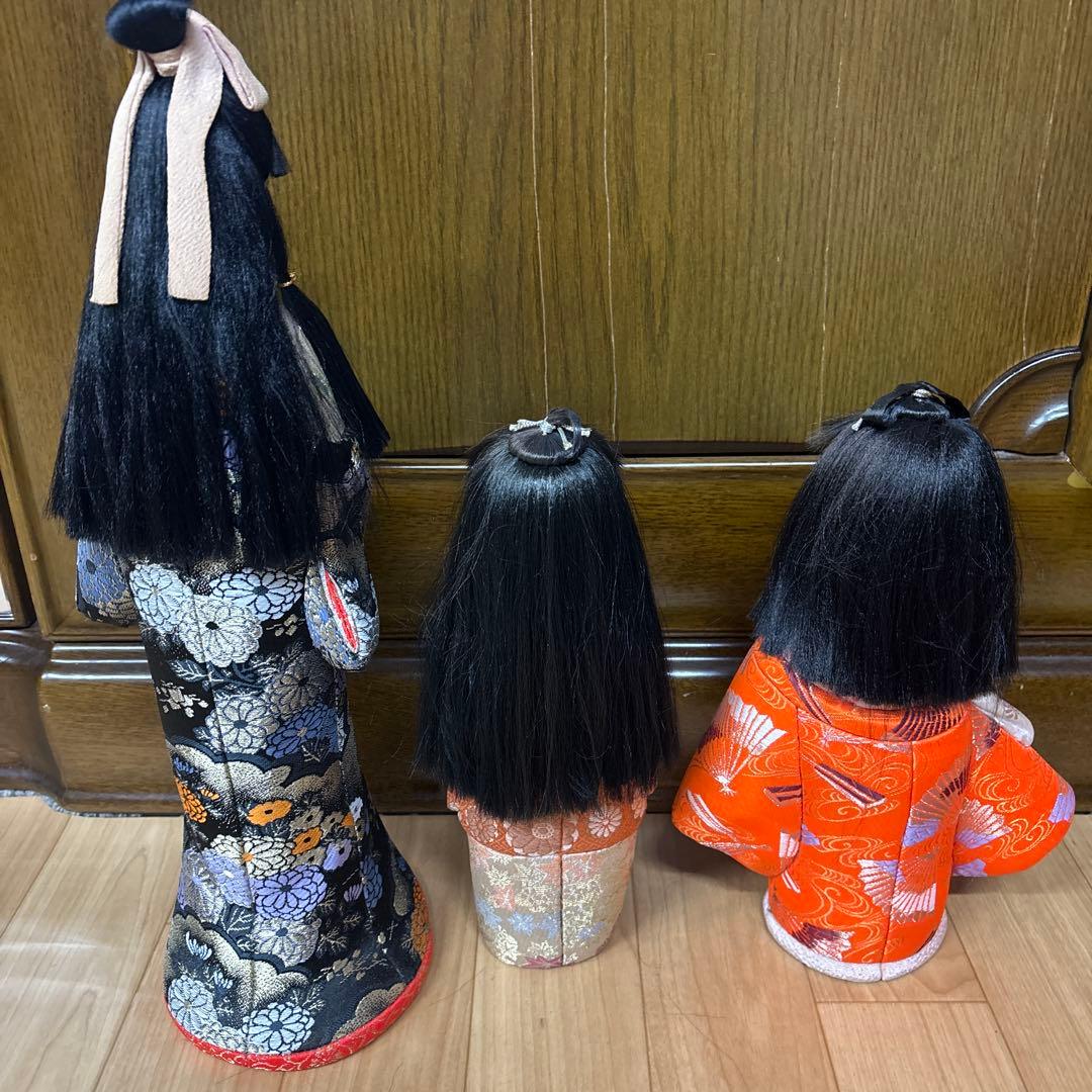 木目込人形　まとめ売り　8体