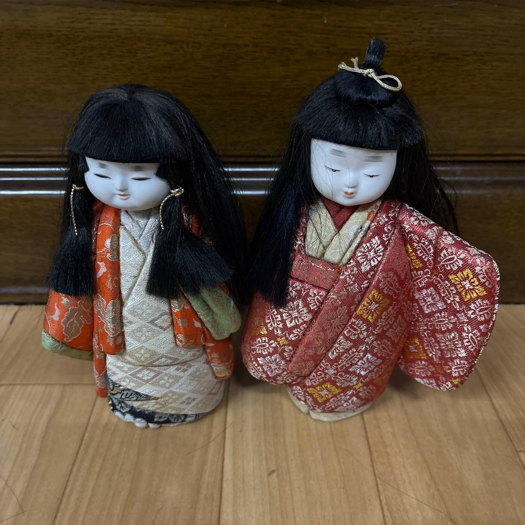 木目込人形　まとめ売り　8体