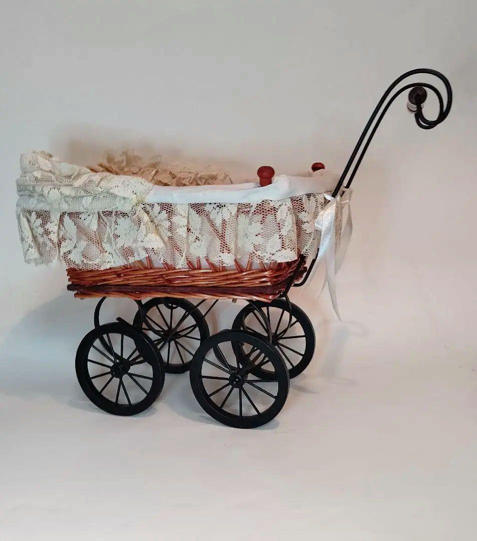 人形用ベビーカー レトロ