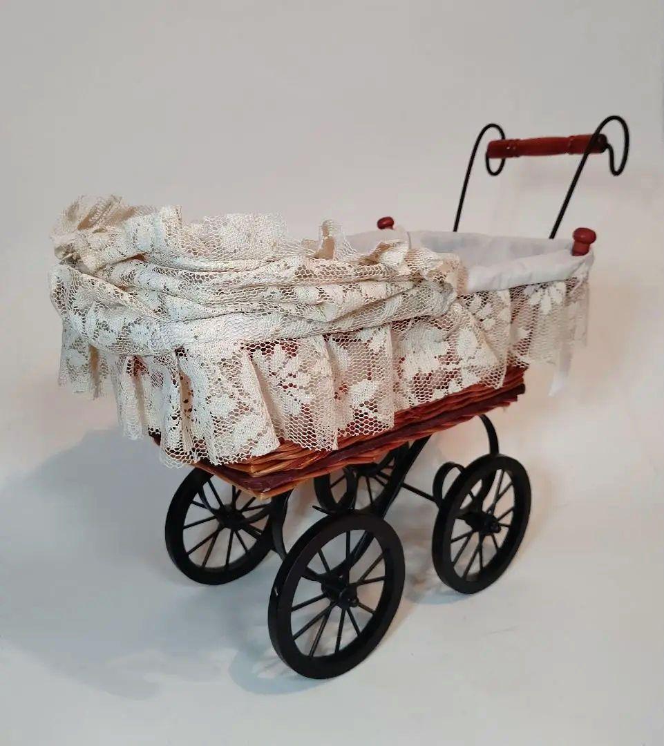 人形用ベビーカー レトロ