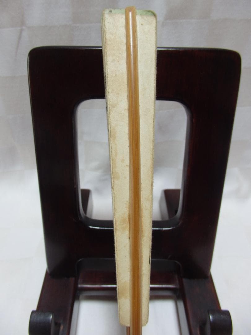 大相撲 行司 二十六代『木村庄之助』墨書扇子(扇面)直筆保証