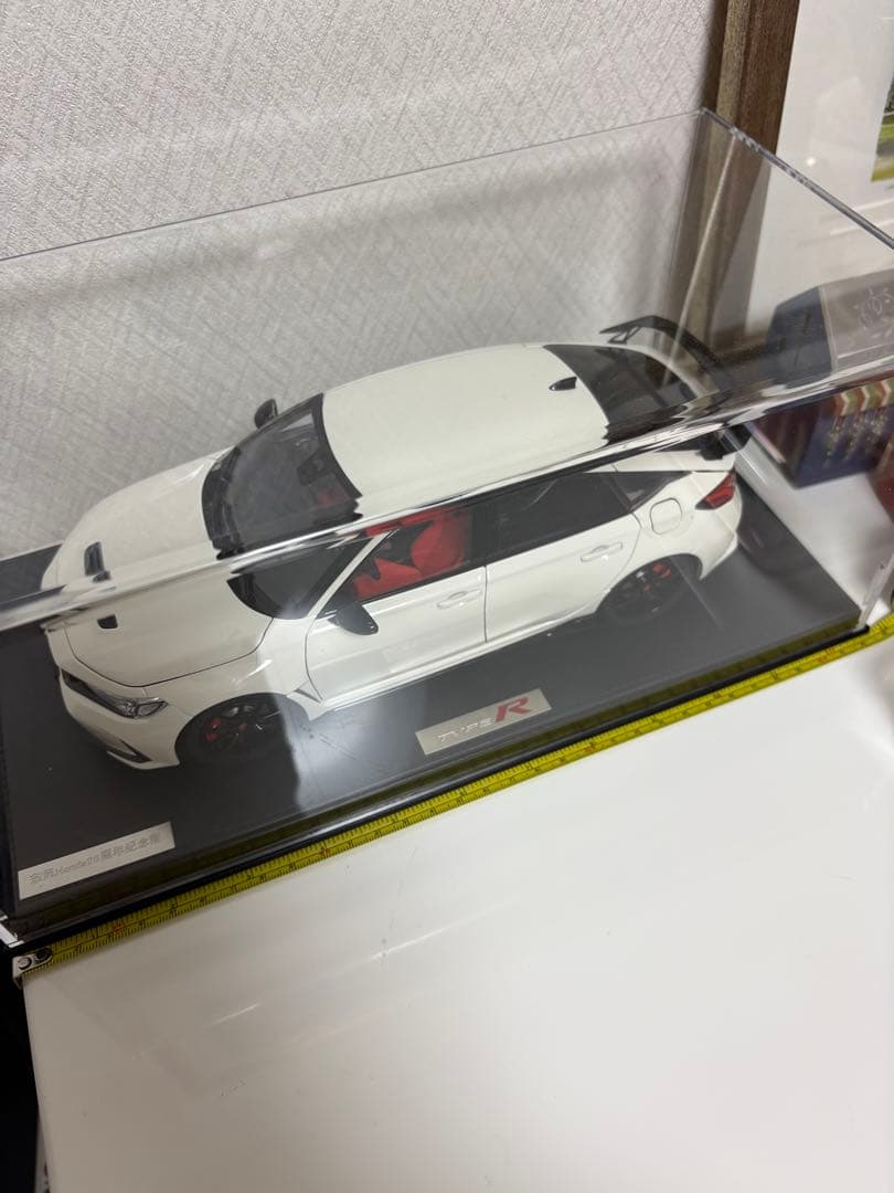 【美品】1:18 Honda Civic TYPE-R モデルカー　ホワイト