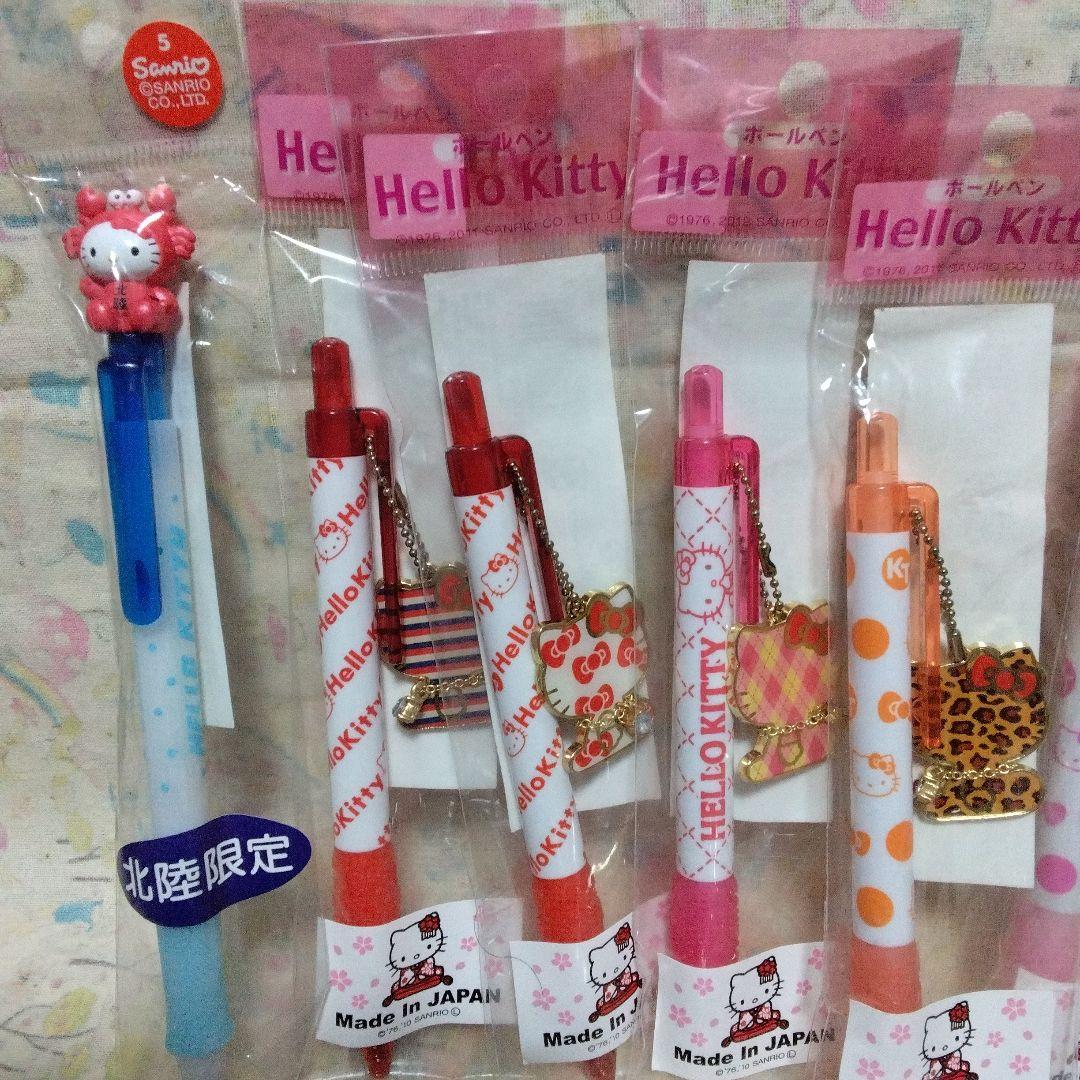 ご当地　Hello Kitty ボールペン、シャープペンシルセット 日本製24本