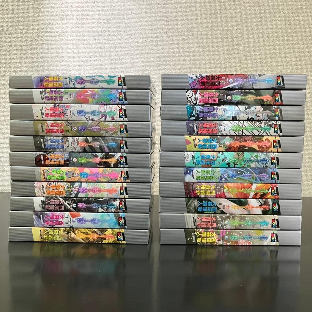 化物語 特装版 全巻セット 22巻 イラストカード付き