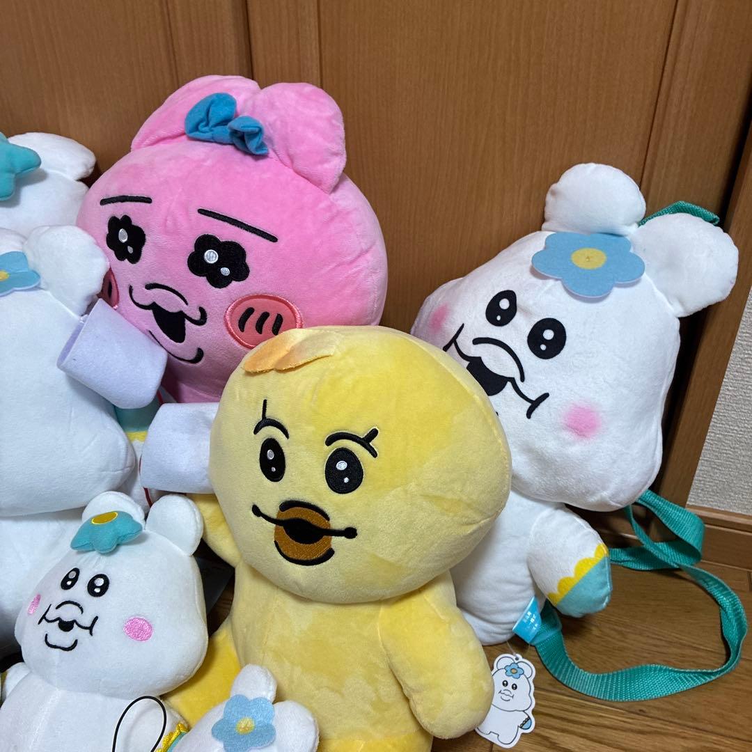 んぽちゃむ　きみまろ　おぱんちゅうさぎ　ぬいぐるみセット