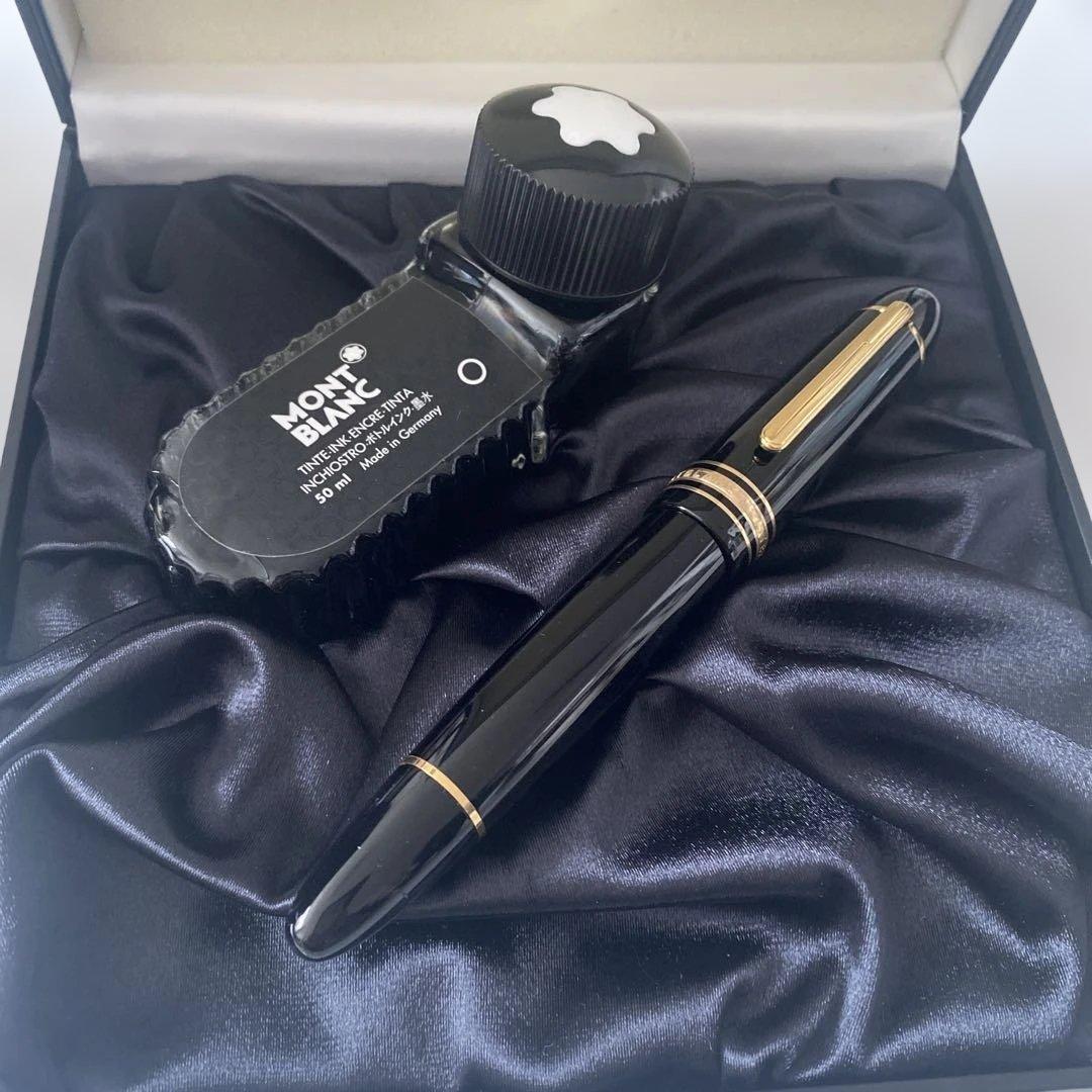 モンブラン No. 149 万年筆とインクセット　新品、未使用品ですが修理が必要
