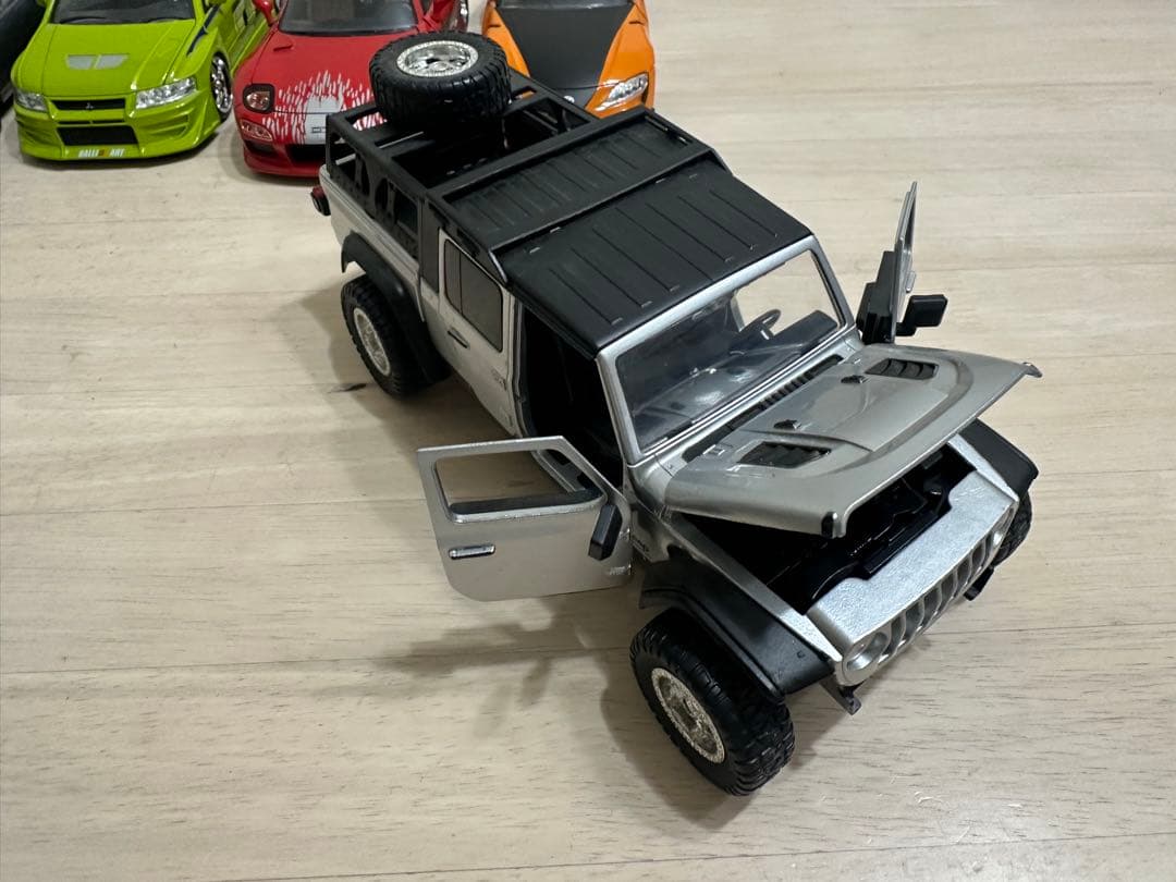 ワイスピ　ミニカー5台セット（開閉機能付き）