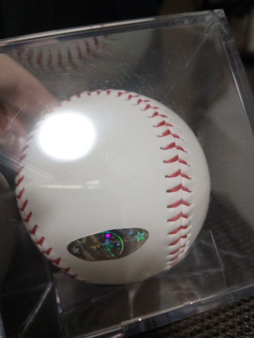 【200%CS保証付】福留孝介　直筆サインサ入りボール 証明書付