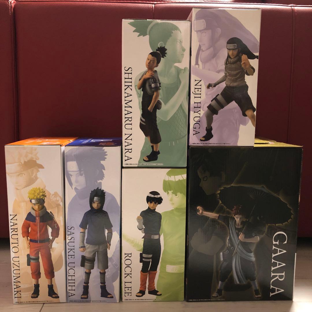 一番くじ NARUTO ナルト　中忍試験編 フィギュア　コンプリート　セミコンプ