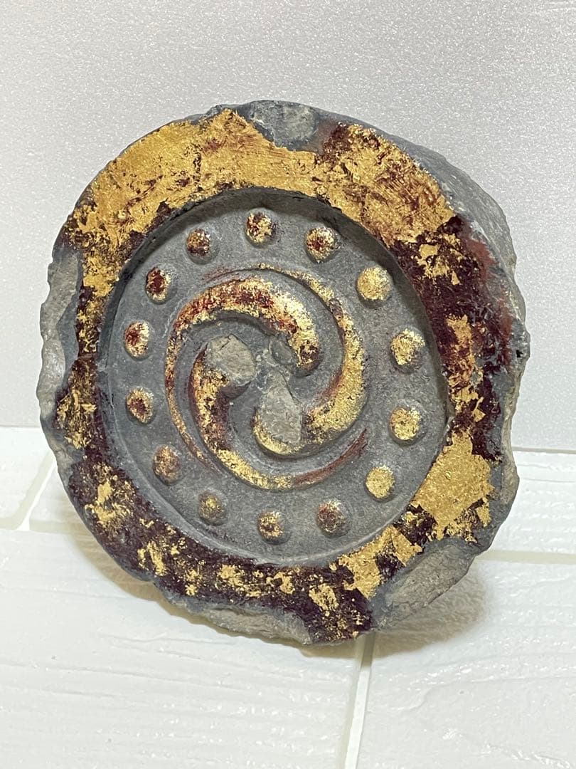 ◎伝聚楽第 金箔軒丸瓦 豊臣秀吉 豊臣秀次 検：伏見城 安土桃山時代