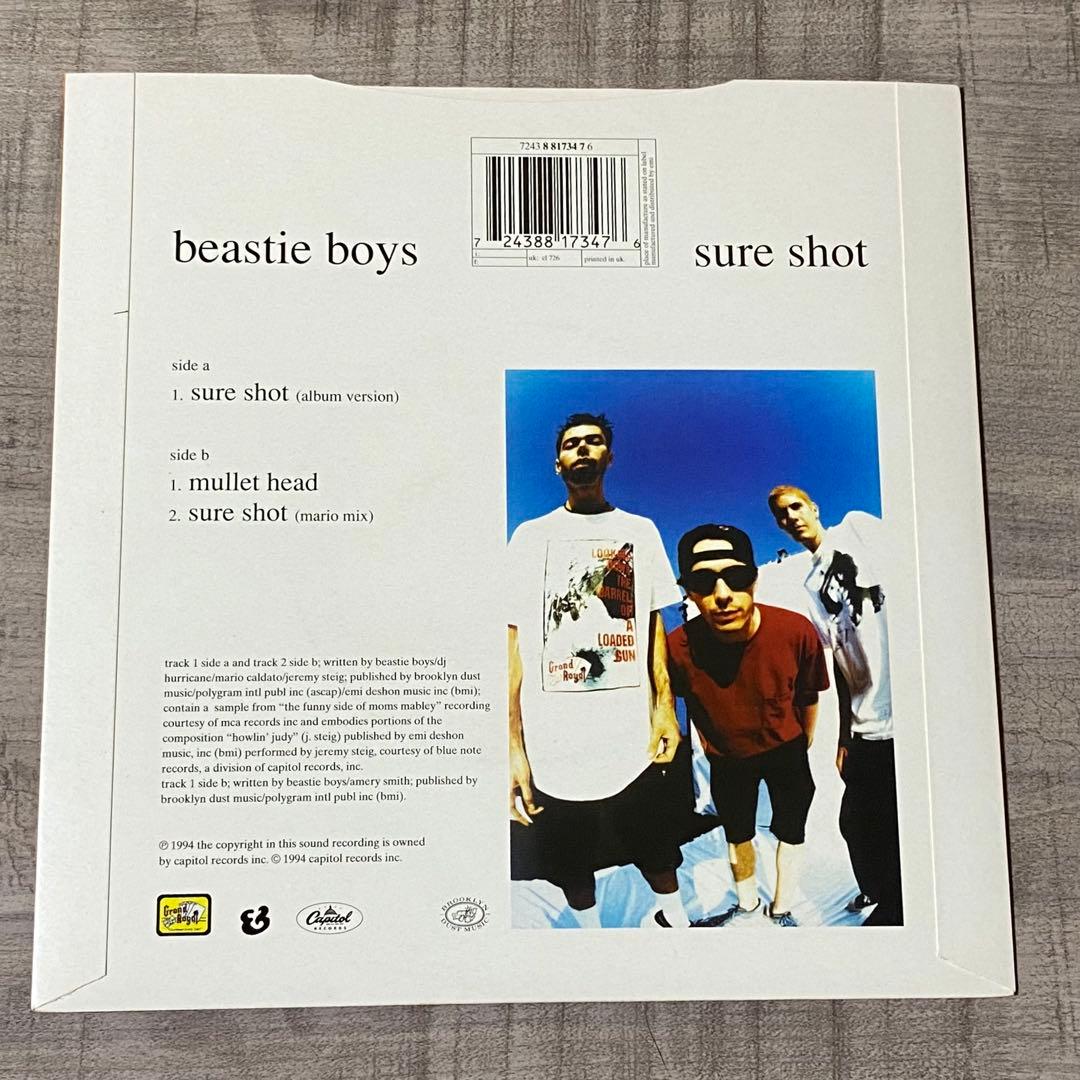 7インチ＋ステッカー Beastie Boys ビースティボーイズ HIPHOP