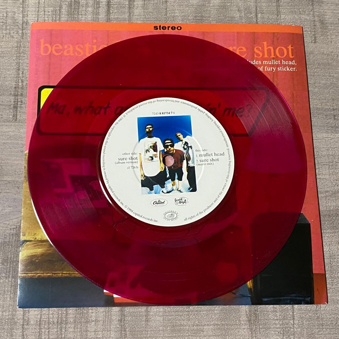 7インチ＋ステッカー Beastie Boys ビースティボーイズ HIPHOP