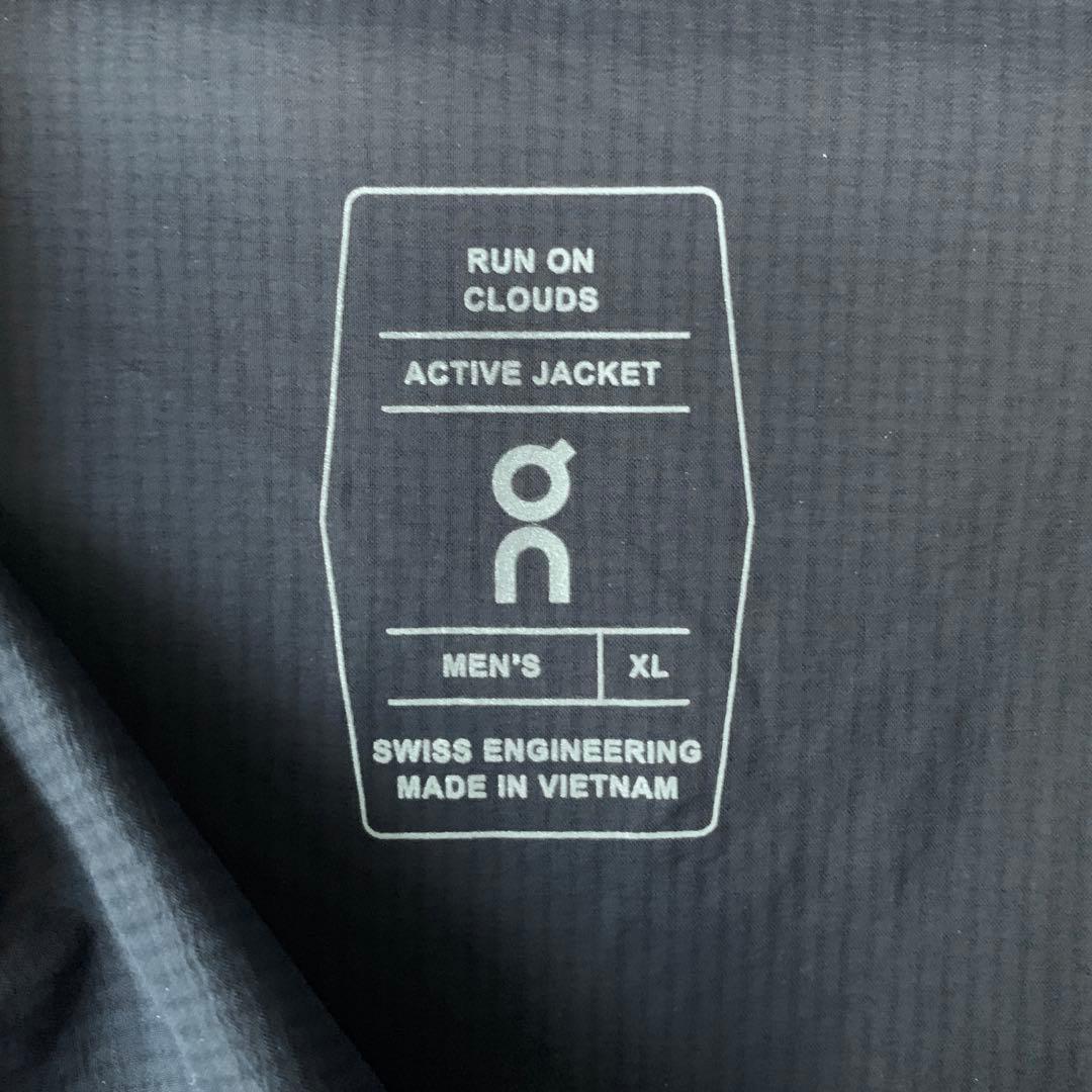on Active Jacket オン ネイビー XL ナイロンジャケット