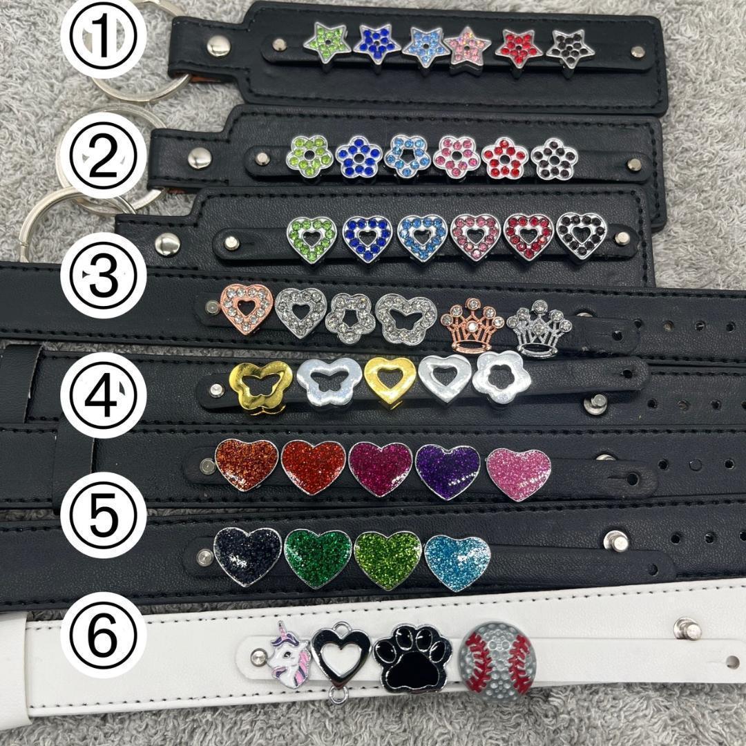 ハンドメイド　ネームタグ　キーホルダー　チャーム　ブレスレット　キーリング　推し