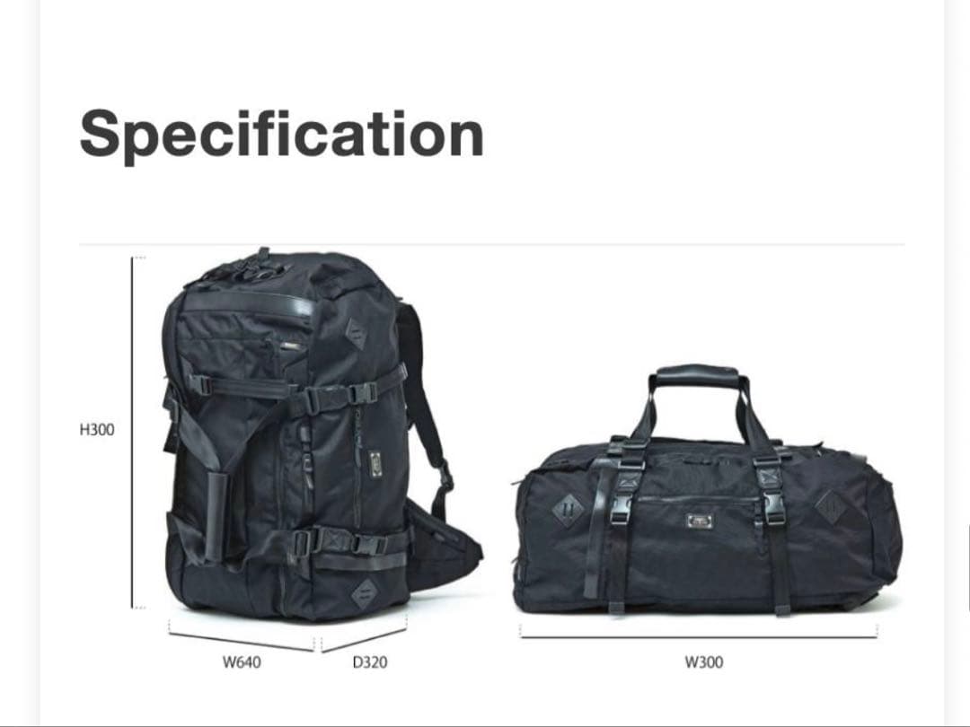 AS2OV 3wayボストンバック