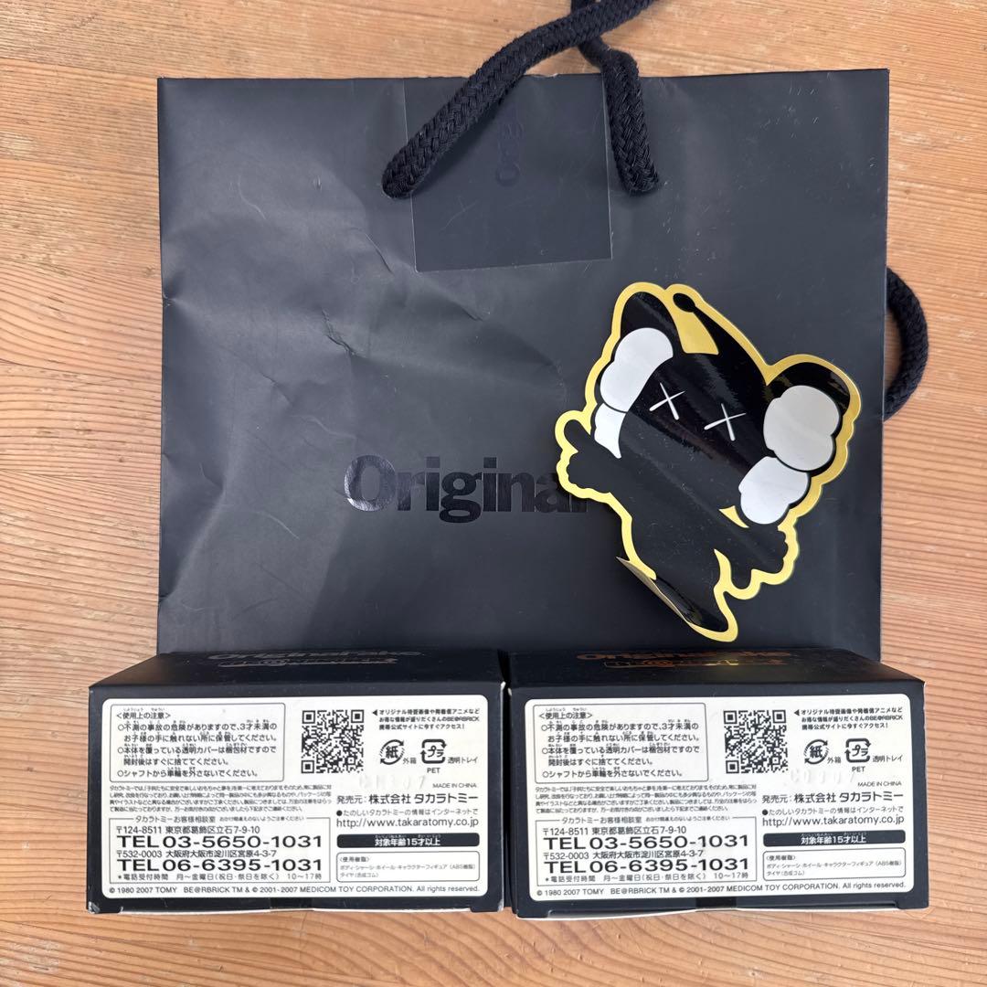 BE@RBRICK Original Fake KAWS チョロQ ベアブリック