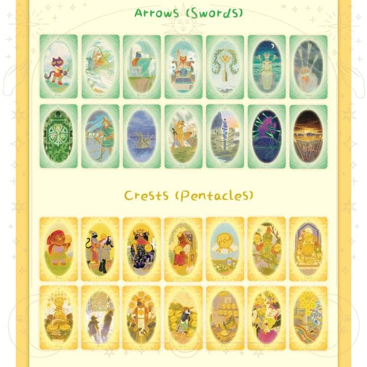 【正規品タロットカード】クラファン完売✨癒しの手描きイラスト✨ちびカラスのデッキ