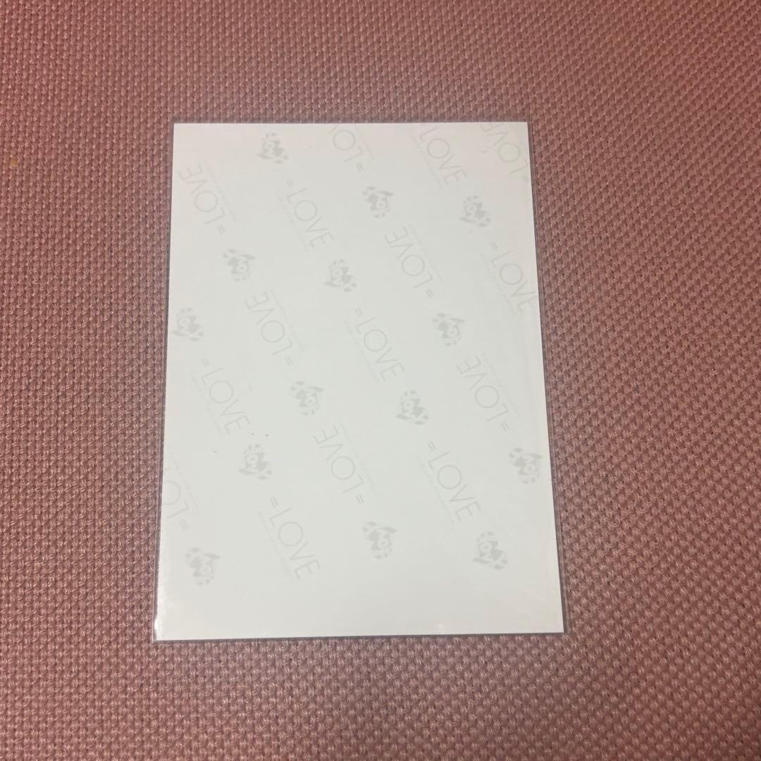 佐々木舞香 黒衣装 直筆