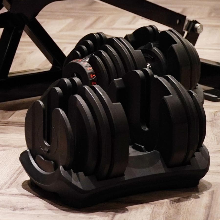 ダンベル 可変式 40kg 鉄アレイ 17段階調整 2594