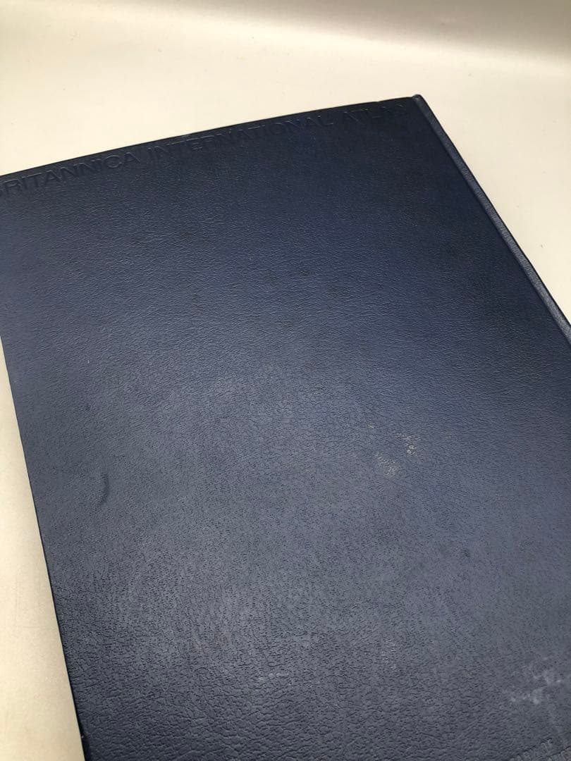 ブリタニカ国際アトラス国際地図東京海上火災保創立100周年記念1979年