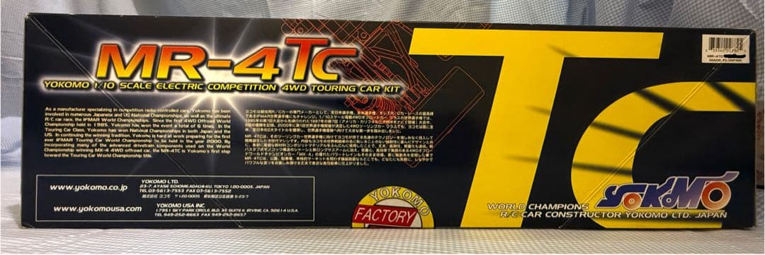 ヨコモ★MR-4Tc 1/10 電動4WDツーリングカーキット★未開封