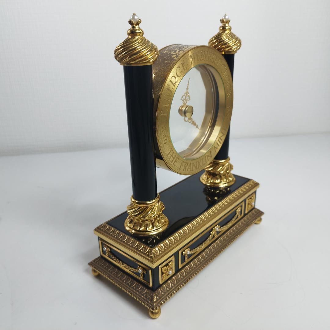 フランクリンミント 時計 美品 FABERG MYSTERY CLOC hEbZ