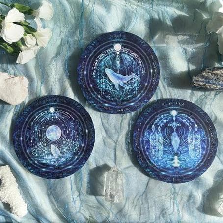 超美麗✨香港の超希少デッキ✨魔法のような魂のクジラのオラクルカード／正規品