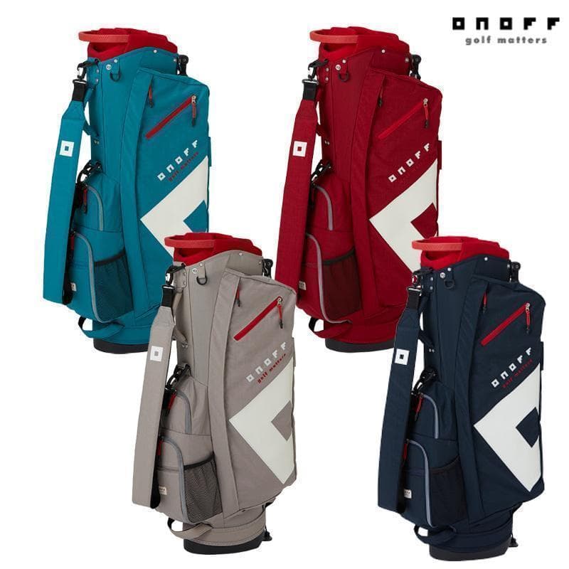 新品 ONOFF オノフ キャディバッグ スタンド OB0324 サンドベージュ