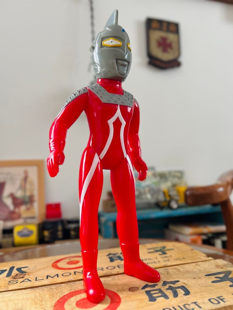 ブルマァク BULLMARK ウルトラセブンＰＯＰＹ版ソフビ