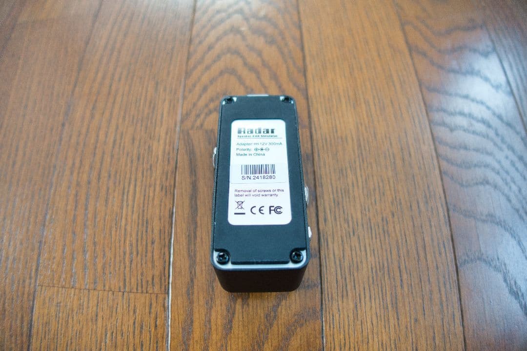 Mooer Radar スピーカーシミュレーター