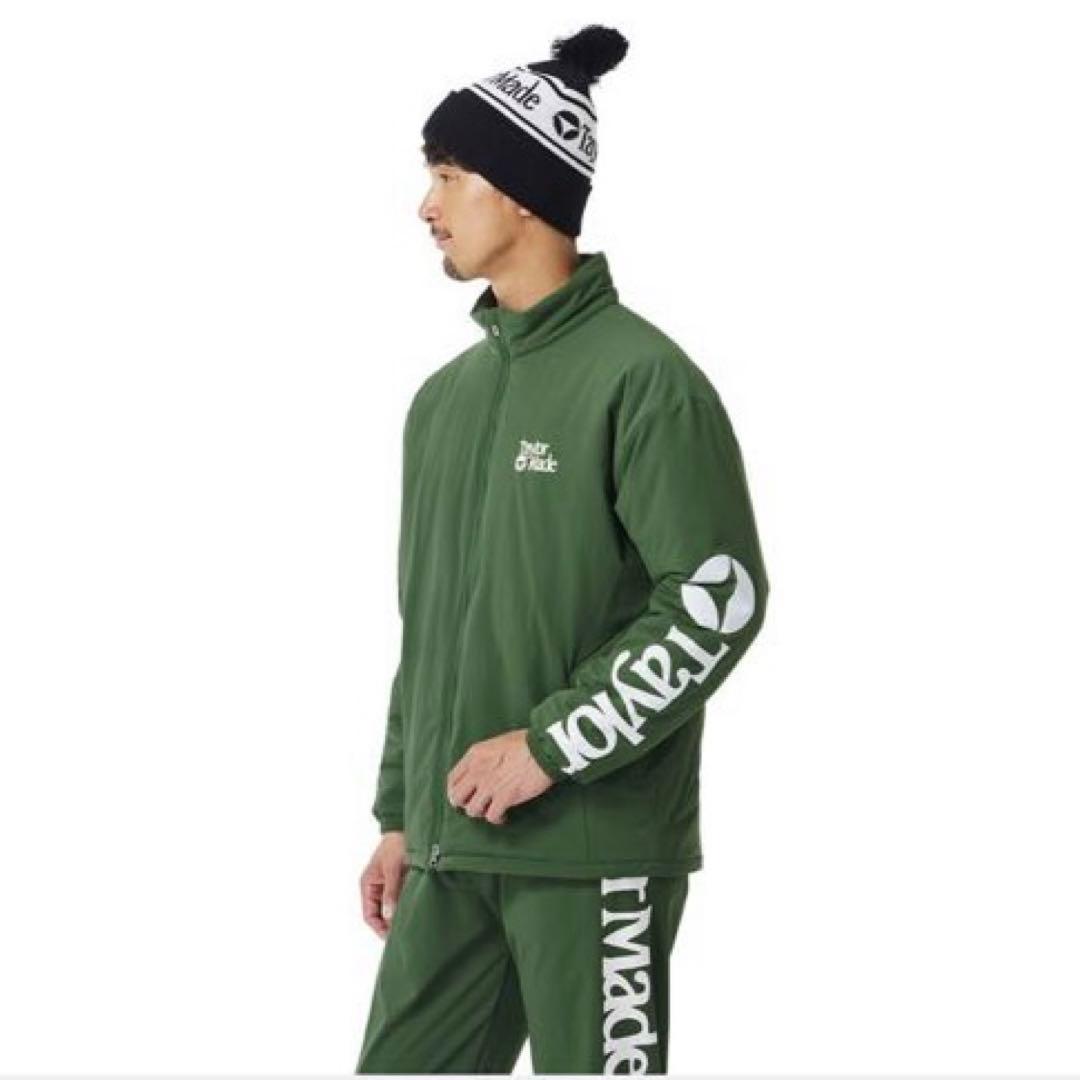 【TaylorMadeGolf】HT インサレーテッドジャケットL グリーン系色