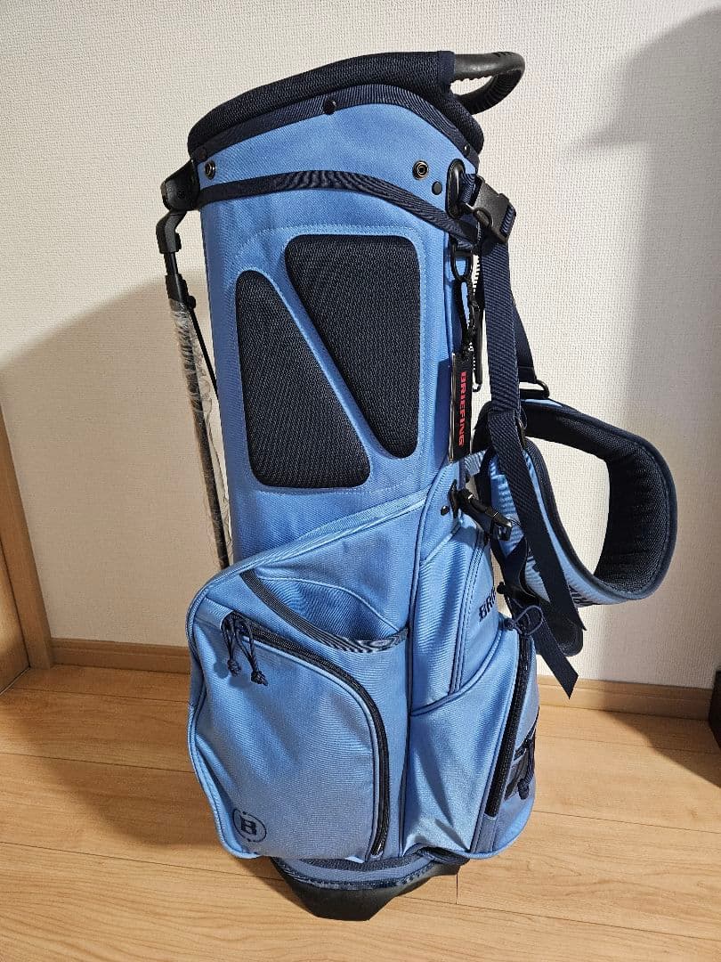 BRIEFING デニムブルー スタンドキャディバッグ