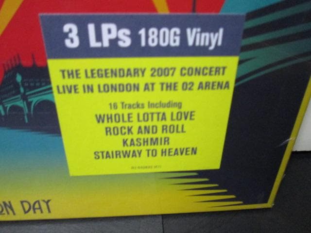 sealed EU盤 Celebration Day Led Zeppelin
