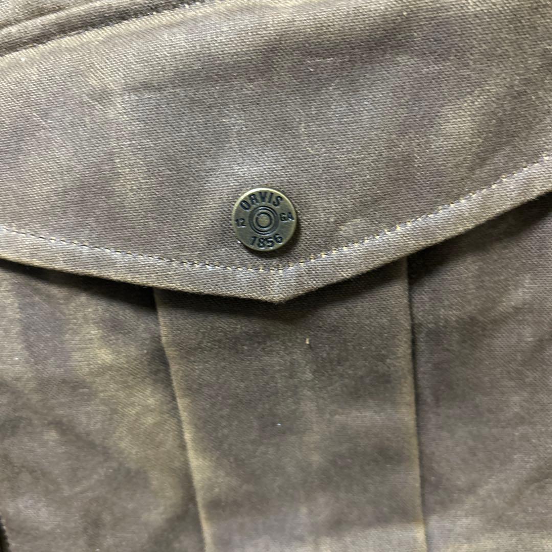 ORVIS ワックスドコットンべスト　未使用　フライ ルアー　ハンティング　渓流